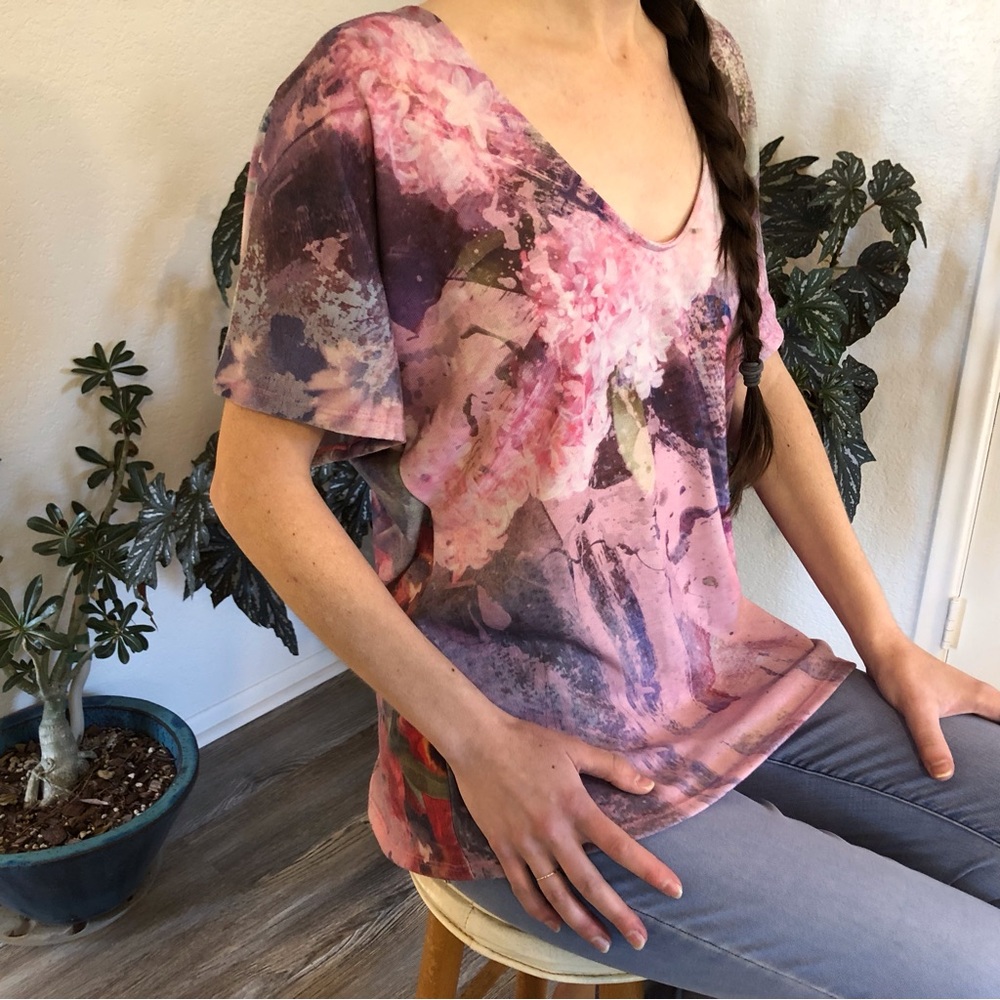 Soft Surroundings floral top